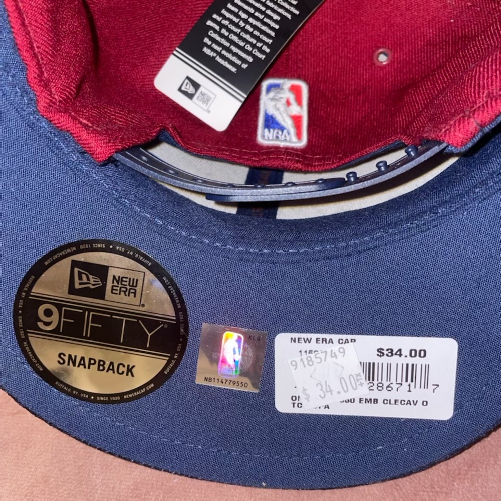 Cleveland Cavalier snap back